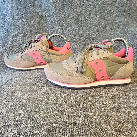 Saucony Jazz Low Pro Gray Pink S1866-222 Womens 8.5 Sneakers - Picture 8 of 13